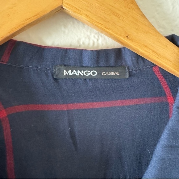 MNG by Mango plaid button up Shirt - Picture 3 of 4